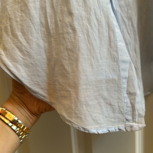 CP Shades Georgia button down shirt in Sky, Size M - Picture 11 of 14